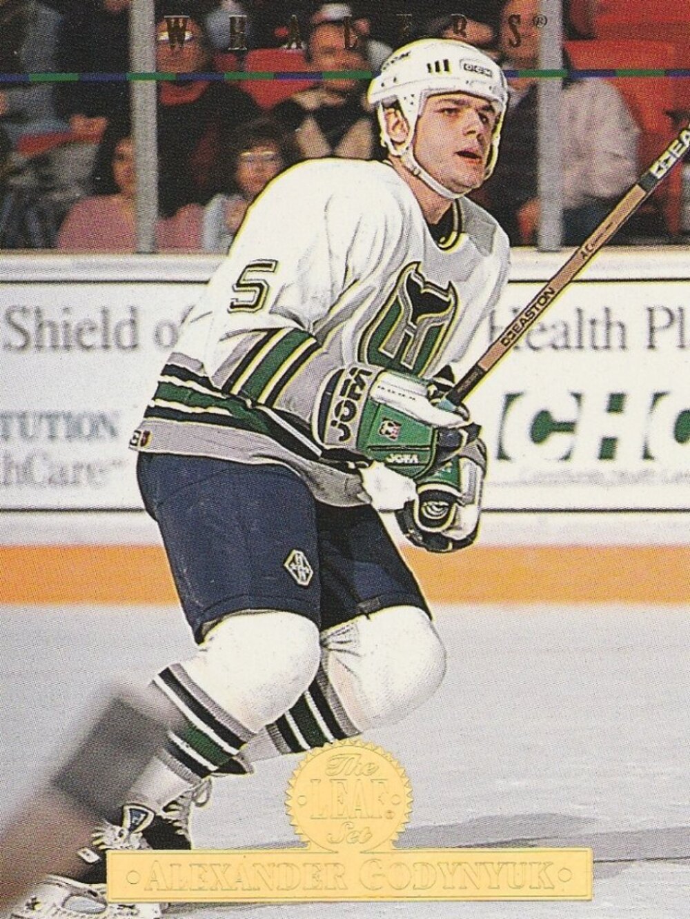Alexander Godynyuk - The Leaf Set Hockey Card